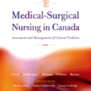 Medical-Surgical Nursing in Canada 2nd Edition Lewis Test Bank